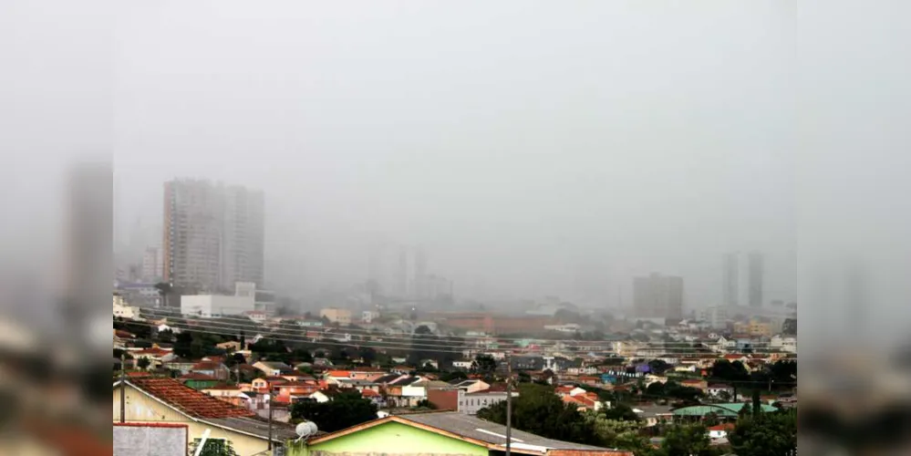 Imagem ilustrativa da imagem Ponta Grossa terá semana chuvosa e 'abafada'