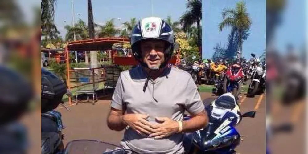 Odair Fontebasso, morador de Parabaíba (MS) seguia com sua motocicleta pela rodovia Euclides da Cunha quando se acidentou 