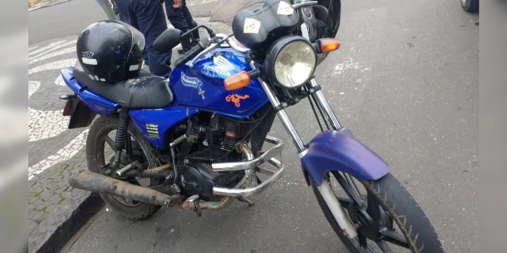 Imagem ilustrativa da imagem Guarda Municipal recupera motocicleta furtada