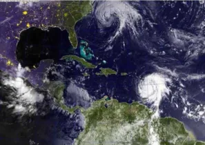 Especialistas acreditam que o furacão “Maria” tenha um potencial tão devastador quanto o “Irma”/Foto: Divulgação Reuters