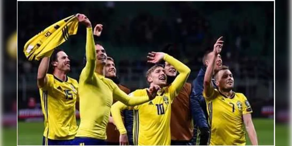 Com empate em Milão, Suécia eliminou a Azzurra na repescagem europeia