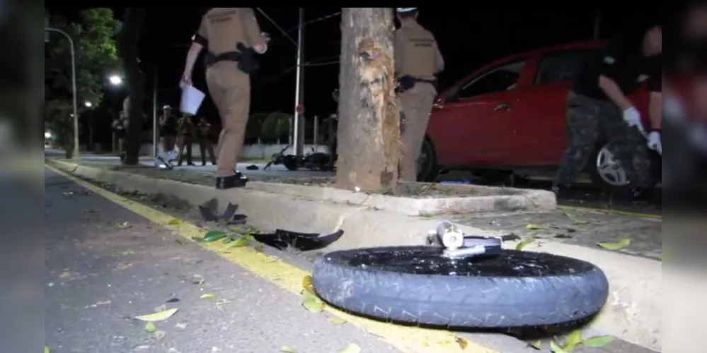Motoboy morreu na Avenida Visconde de Mauá, ao ser fechado por um motorista embriagado. 