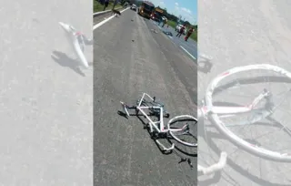 Imagem ilustrativa da imagem Ciclista morre após acidente na BR-376 em PG