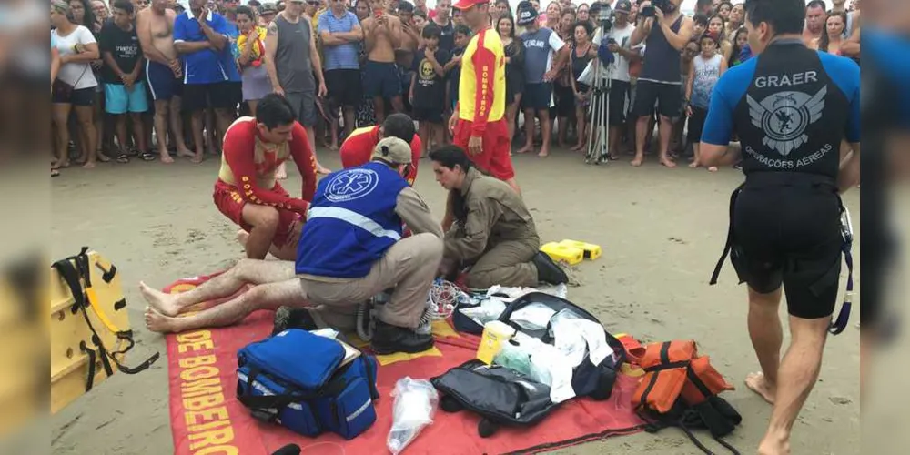 Foi a quarta morte por afogamento durante a Operação Verão, segundo os bombeiros