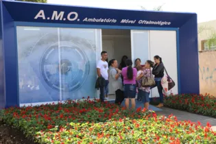 Imagem ilustrativa da imagem Unidade Móvel oferece consulta com oftalmologista em Castro