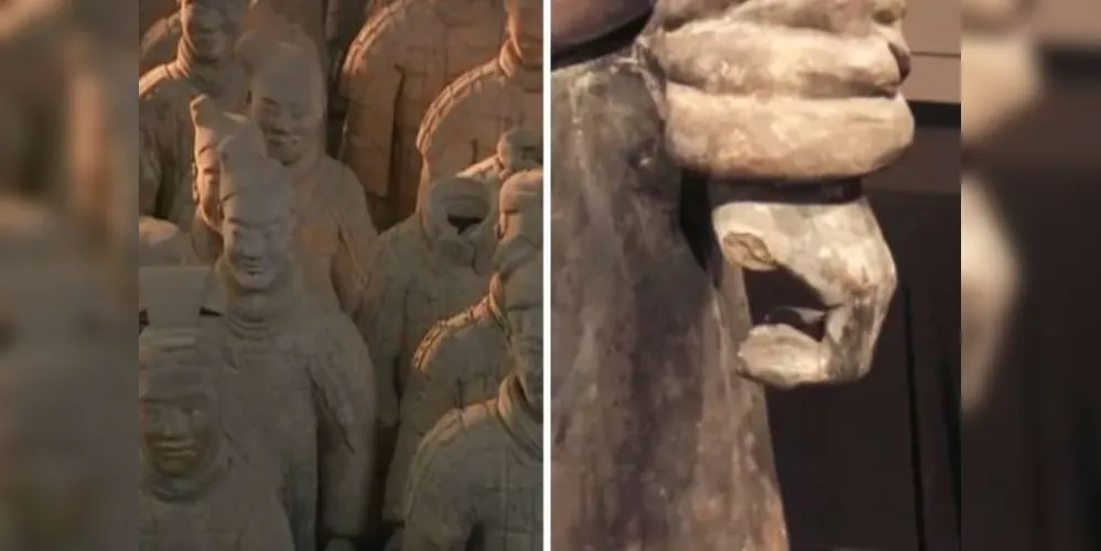 A estátua tem mais de 2000 anos/Foto: Reprodução Veja SP