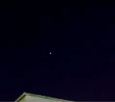 A Estação Espacial Internacional pode ser visto no início da noite da última sexta-feira /Foto: Reprodução YouTube