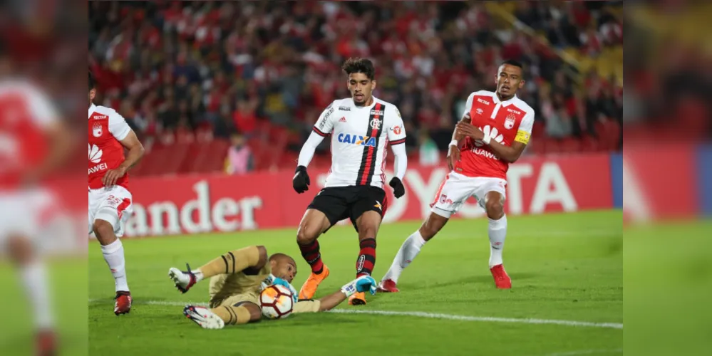 Imagem ilustrativa da imagem Flamengo empata fora de casa com o Santa Fé