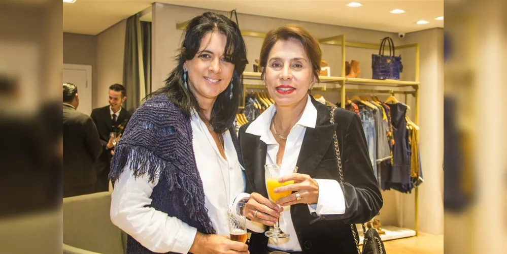 Leontina Stadler e Sandra Queiroz