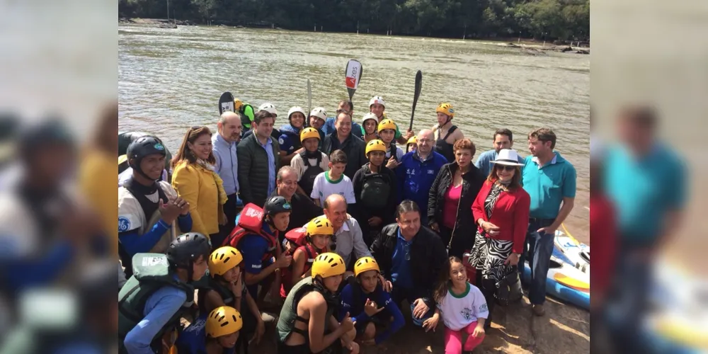 Parque Linear Reinhard Maack, às margens do Rio Tibagi, terá uma pista para competições oficiais de canoagem