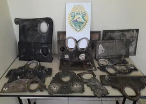 Objetos foram furtados do Cemitério São José, no centro de Ponta Grossa
