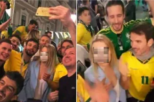 Um vídeo gravado e divulgado por um grupo de homens brasileiros na Copa da Rússia tem repercutido bastante mal na internet/Foto: Reprodução