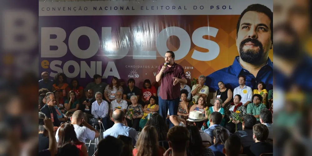 Imagem ilustrativa da imagem PSOL confirma Boulos como candidato à Presidência da República