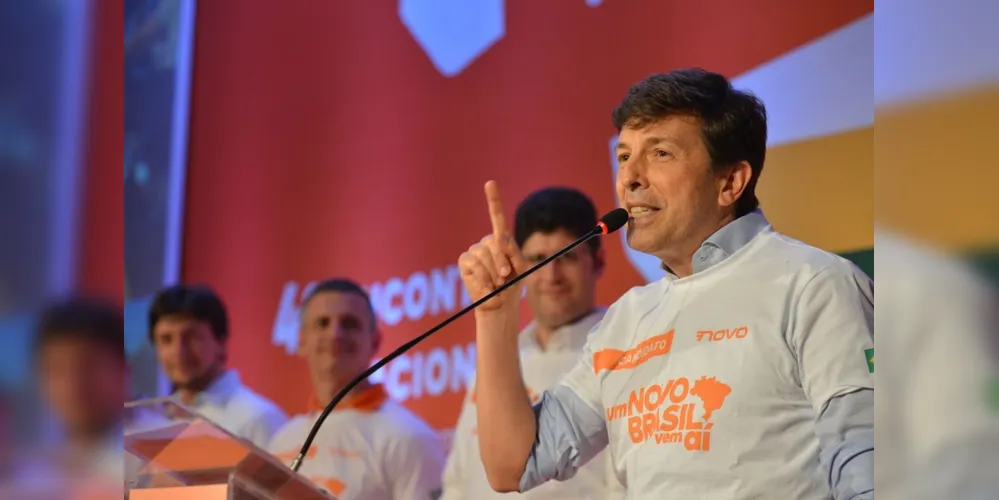 Imagem ilustrativa da imagem Partido Novo oficializa João Amoêdo como candidato à Presidência