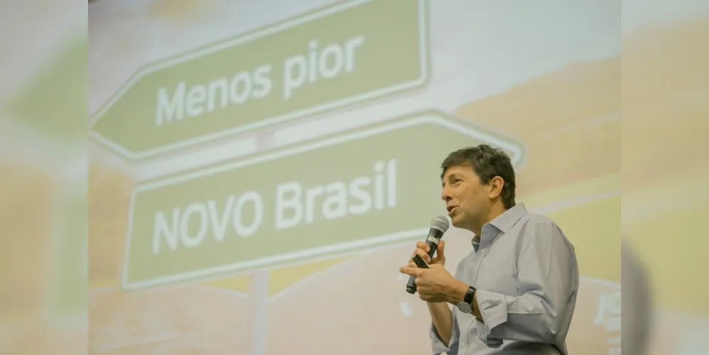 Imagem ilustrativa da imagem João Amoêdo visita o Paraná na próxima semana