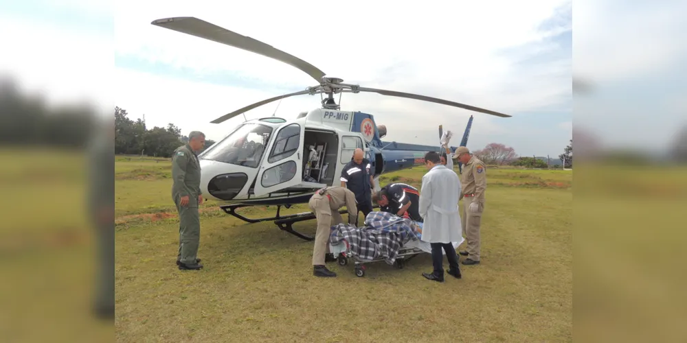Imagem ilustrativa da imagem Serviço aeromédico regional faz primeiro atendimento em Jaguariaíva