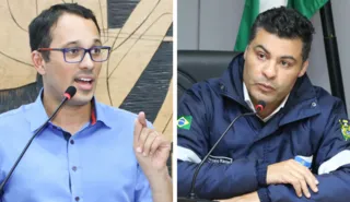 Proposta de Pietro (a esquerda) foi sancionada por Marcelo Rangel (a direita)