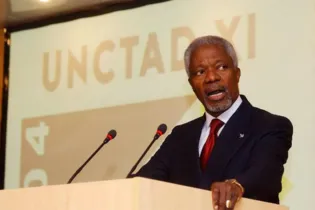 Imagem ilustrativa da imagem Morre o ex-secretário-geral da ONU Kofi Annan