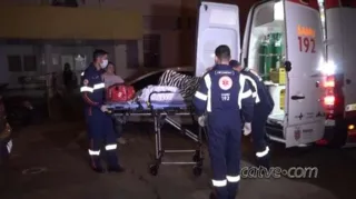 Bebê que sofreu queimaduras foi transferido para o Hospital Evangélico de Curitiba.