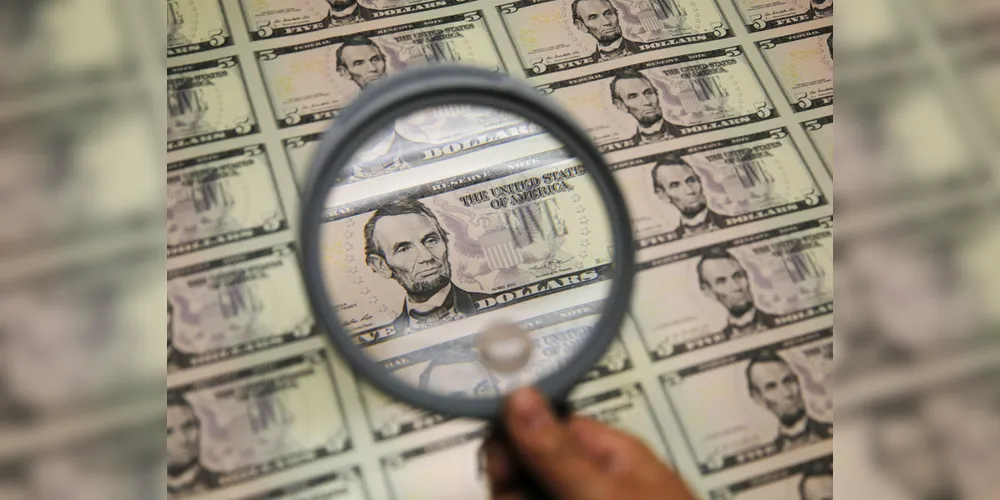 Imagem ilustrativa da imagem Dólar atinge maior alta da história do real