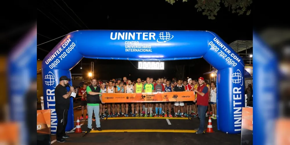 Imagem ilustrativa da imagem PG recebe etapa da corrida Running Tour Uninter