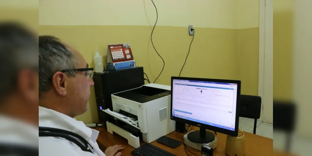 Imagem ilustrativa da imagem Castro já utiliza o prontuário eletrônico na Saúde