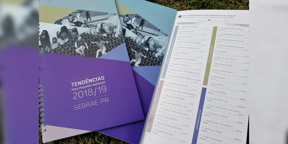 Imagem ilustrativa da imagem Sebrae lança Caderno de Tendências 2018/2019