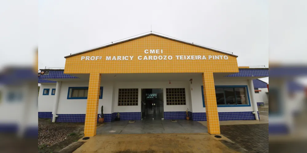 O Centro Municipal de Educação Infantil Professora Maricy Cardozo Teixeira Pinto fica localizado no Jardim Canaã, em Ponta Grossa
