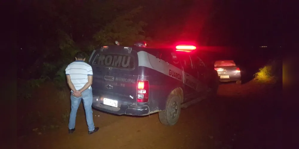 Guardas municipais flagraram o crime durante patrulhamento em Uvaranas