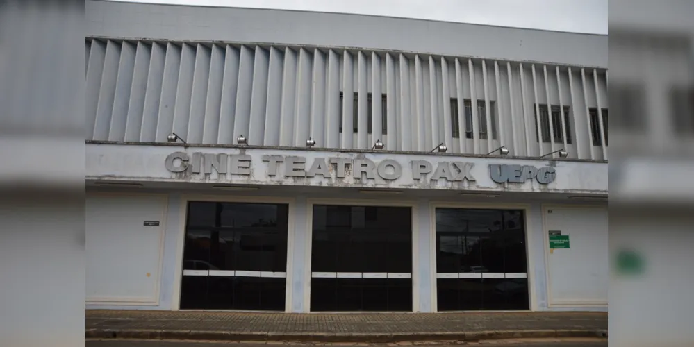 Teatro foi doado pela Prefeitura para a administração da UEPG em 2006 e sedia eventos acadêmicos da instituição