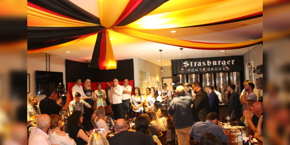 Lançamento oficial da Münchenfest aconteceu na última semana, na cervejaria Strasburger.