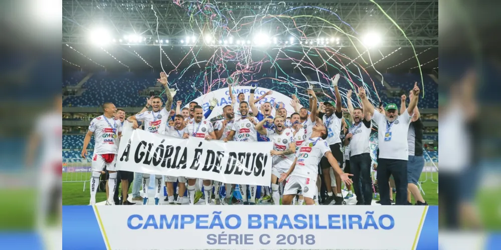 Operário conquistou o título da Série C do Brasileirão em 2018