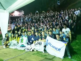 Empresarios Juniores do Paraná, que participaram do Encontro Nacional de Empresas Juniores (ENEJ), na cidade de Ouro Preto