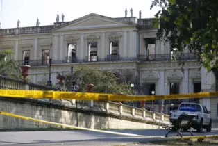Museu Nacional foi destruído por um incêndio ocorrido em 2 de setembro
