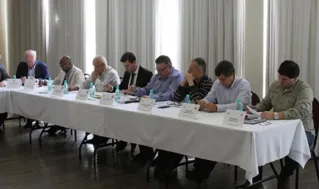 O presidente do Grupo Gestor, Álvaro Góes, participou da reunião em Curitiba