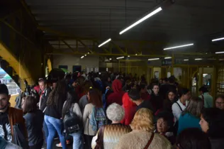 Situação gerou transtornos no Terminal Central de Ponta Grossa