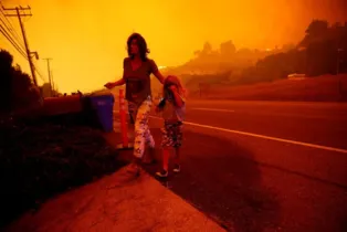 Incêndio na Califórnia 