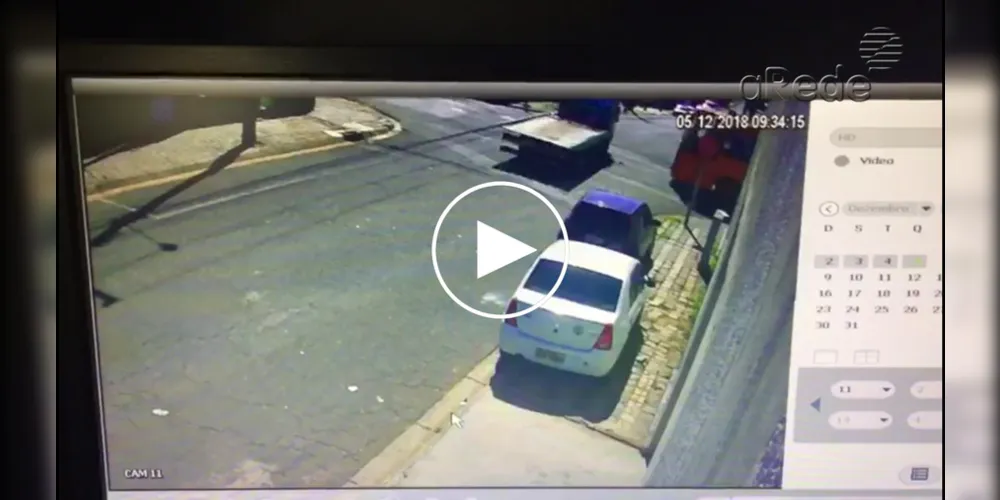 Imagem ilustrativa da imagem Vídeo flagra grave acidente com ônibus em PG
