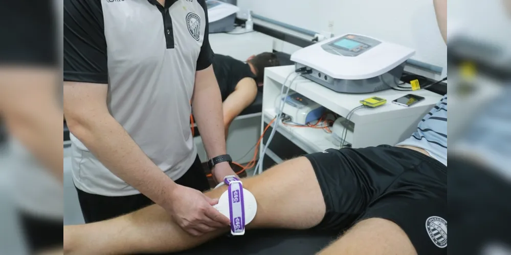 Novos equipamentos serão utilizados fisioterapeuta da equipe alvinegra, Lucas Moro, durante a temporada