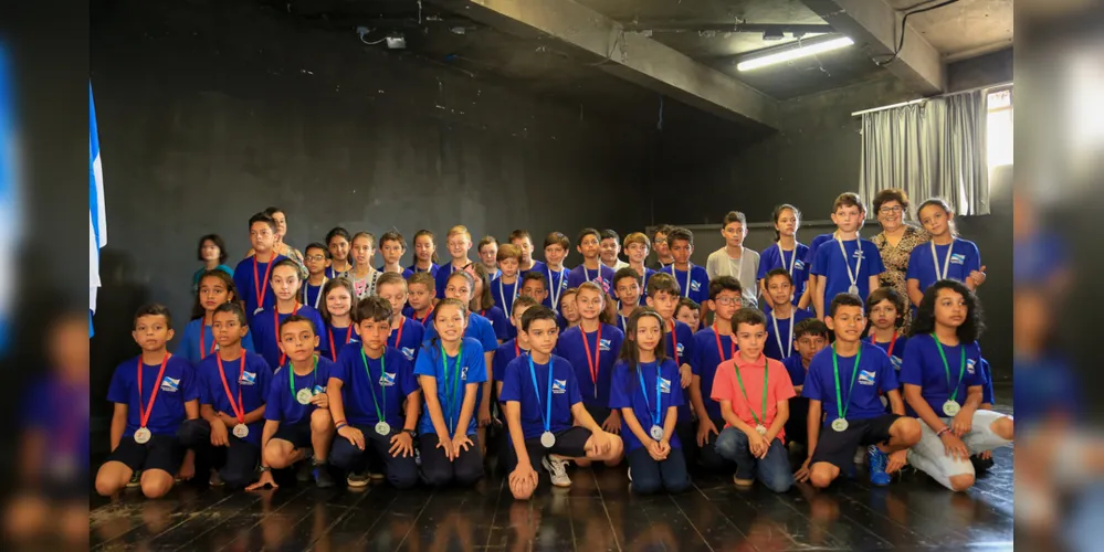 Premiação da edição local da Olimpíada Brasileira de Matemática das Escolas Públicas 