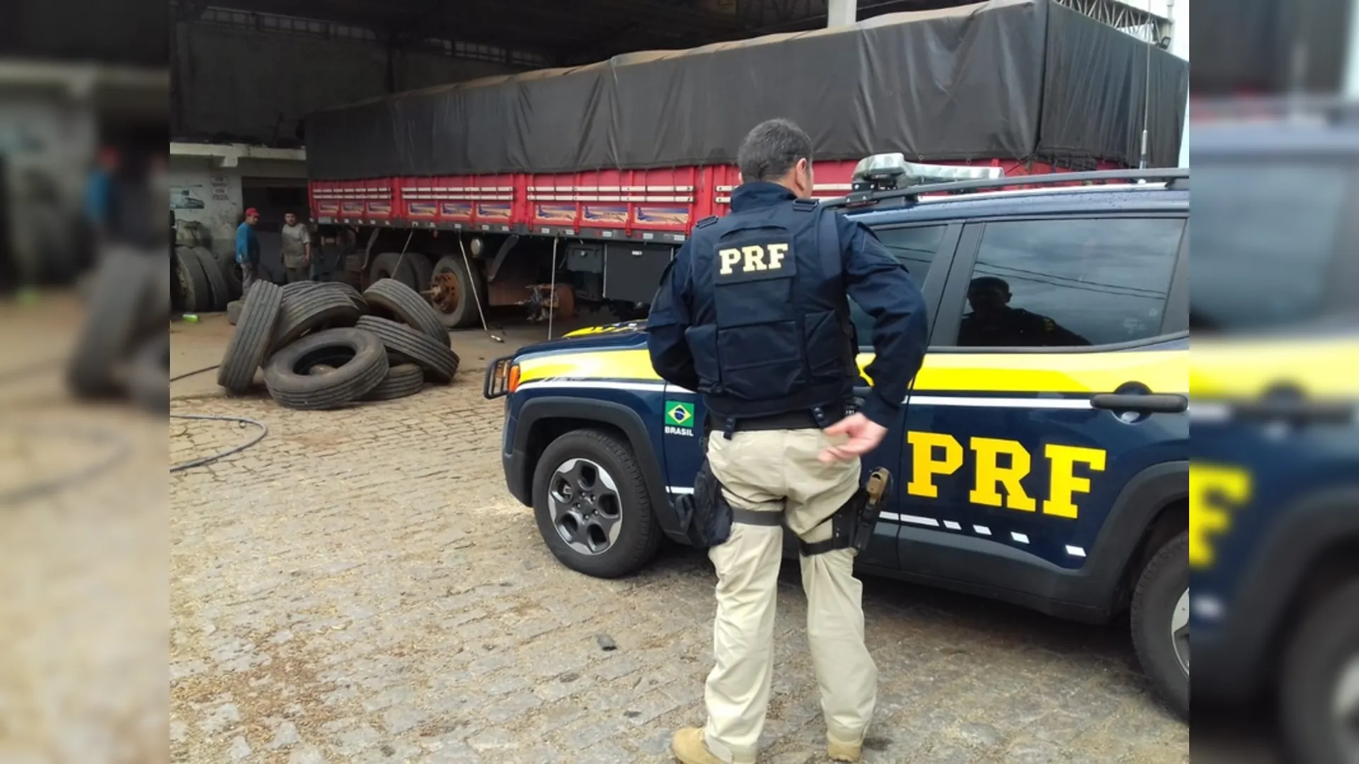 Receita Federal apreende quase 19 mil pneus importados ilegalmente em dois  anos na fronteira entre Brasil e Paraguai, Oeste e Sudoeste