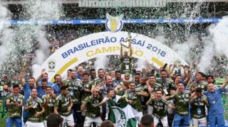 Palmeiras ergueu o 10º título brasileiro neste domingo (2)