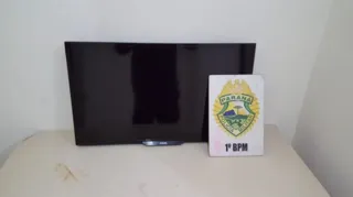 TV foi encontrada embaixo da cama do suspeito