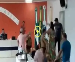 Imagem ilustrativa da imagem Vereadores trocam socos em Rio Bonito do Iguaçu