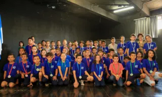 Premiação da edição local da Olimpíada Brasileira de Matemática das Escolas Públicas 