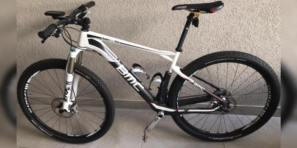 Bicicleta foi furtada nesta semana na região da Nova Rússia