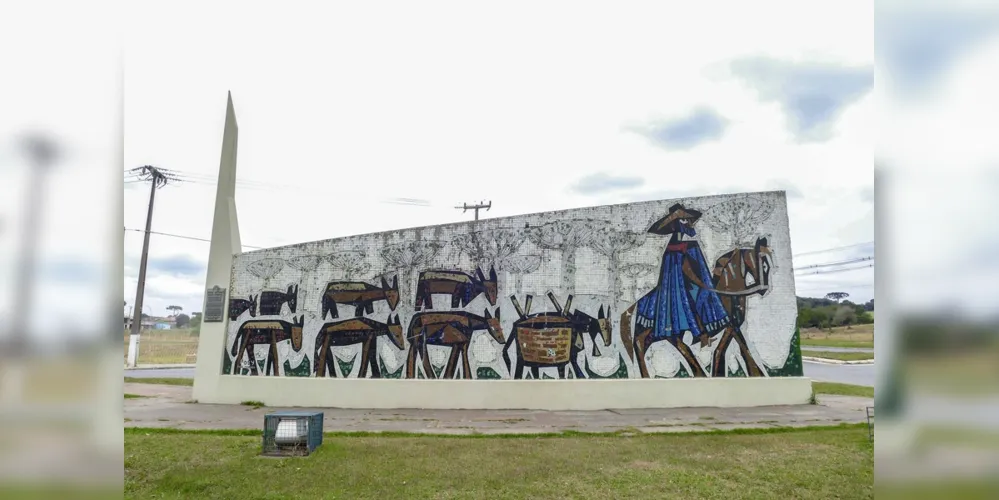 A rota nasceu do movimento das tropas que levavam mulas de Viamão, no Rio Grande do Sul, até as feiras de Sorocaba, em São Paulo