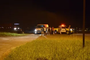 Acidente foi registrado no acesso à Vila Humaitá