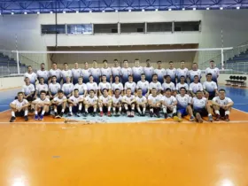 Mais de 40 atletas participam das atividades no Oscar Pereira