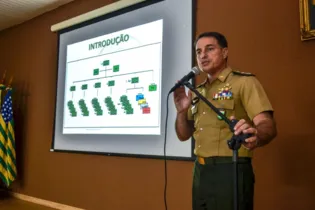 Coronel Daniel Moreira Marques, Comandante do 13 BIB, deu início as novas atividades da Associação dos Veteranos